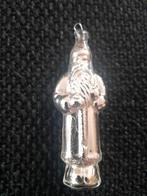 Oude zeldzame kerstbal Sinterklaas in kwikglas jaren 30, Ophalen of Verzenden