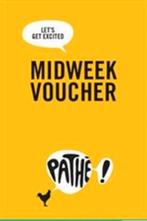 Te koop, 1 voucher Pathé verzilveren tot 31-10-2025, Eén persoon, Vrijkaartje alle films