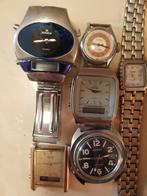 21 stuks horloge dames en heren vintage anker Seiko enz., Ophalen, Gebruikt, Staal, Polshorloge