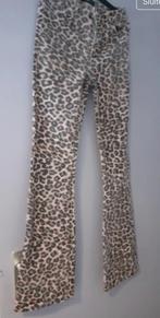 Panterprint flair broek - zo goed als nieuw!, Kleding | Dames, Broeken en Pantalons, Bruin, Ophalen of Verzenden, Zo goed als nieuw