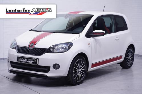 Skoda Citigo 1.0 Greentech Sport Navi Cruise PDC Stoelverwar, Auto's, Skoda, Bedrijf, Te koop, Citigo, ABS, Airbags, Airconditioning
