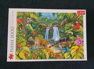 Trefl Tropical rainforest 2000st. compleet, zie foto   beschikbaar voor biedingen