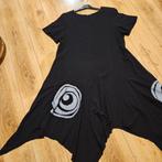 A-lijn punten-jurk Kekoo 3, Kleding | Dames, Jurken, Verzenden, Zwart, Maat 46/48 (XL) of groter, Nieuw