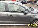 Deur rechts voor Volkswagen Polo 6R 2009-17 Kleur: LD7R, Rechts, Gebruikt, -, Ophalen of Verzenden