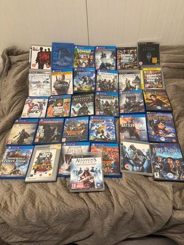 Diverse games ps3, ps4, pc, ps2 beschikbaar voor biedingen