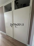 Binnendeur opdek 78x201,5, Ophalen, 80 tot 100 cm, Binnendeur, Zo goed als nieuw
