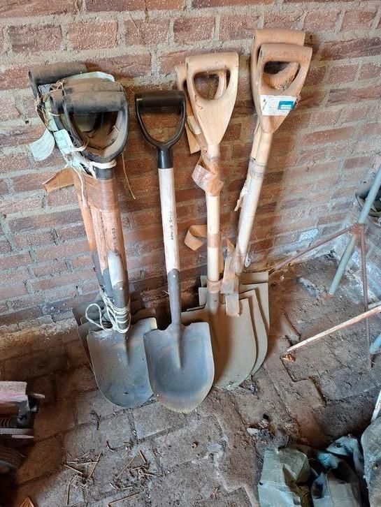 luchtmacht schep met een koper 1.9% berryllium blad, Antiek en Kunst, Antiek | Bestek, Ophalen of Verzenden