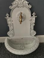 nieuw muurfontein wasbak buitenkraan wit, Ophalen of Verzenden, Nieuw, Aluminium, Fontein