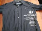 Heren Gaastra SailingProject overhemd zwart cotton mt XXL, Kleding | Heren, Gaastra, Gedragen, Halswijdte 43/44 (XL), Ophalen of Verzenden
