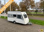 Caravelair Antares Luxe 380 | Mover | Fiamma luifel + tent, Caravans en Kamperen, Caravans, Overige typen, Bedrijf, Treinzit, 750 - 1000 kg