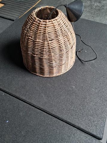 Rotan lampenkap 