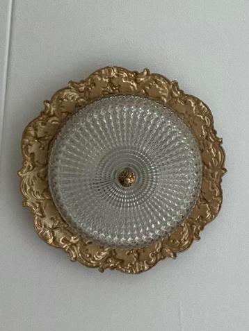 Gouden Plafondlamp beschikbaar voor biedingen