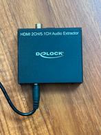 Delock HDMI 2Ch/5.1Ch Audio Extractor, Verzenden, Zo goed als nieuw