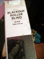 Rolgordijn zwart, Huis en Inrichting, Stoffering | Gordijnen en Lamellen, Ophalen of Verzenden, Zo goed als nieuw, Zwart, 150 tot 200 cm