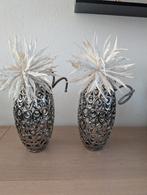 Set van 2 decoratieve ananas vazen, Ophalen, Zo goed als nieuw, Binnen