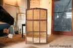 Spiegel groot | grote oude stalraam | handgemaakt | 136x80cm
