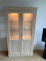 Vitrinekast met verlichting, Huis en Inrichting, Ophalen, Met deur(en), 100 tot 150 cm, Glas