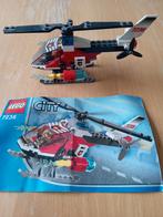 LEGO City 7238 brandweerblushelikopter, Ophalen of Verzenden, Gebruikt, Complete set, Lego
