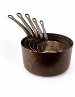 Franse koperen pannetjes, Ophalen of Verzenden, Huis en Inrichting