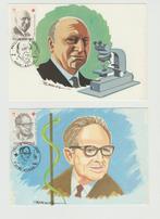 België 1987 Rode Kruis - Nobel prijs maximum kaarten, Ophalen of Verzenden, Gestempeld, 1e dag stempel, Rode kruis