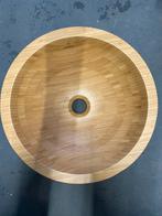 Unieke bamboe waskom, Ophalen, Minder dan 50 cm, Zo goed als nieuw, Minder dan 100 cm