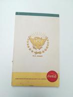 Vintage Coca Cola WWII USA Notitieboekje US Army Notebook, Ophalen of Verzenden, Amerika