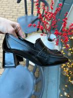 Manfield lak pumps zwart 37, Ophalen of Verzenden, Zo goed als nieuw, Zwart