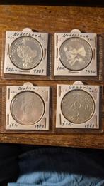 4 Zilveren 50 Guldenmunten, Ophalen of Verzenden, Koningin Juliana, 50 gulden