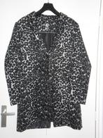 Freequent Grijze Luipaard Print Jas Maat L, Kleding | Dames, Maat 38/40 (M), Freequent, Ophalen of Verzenden, Zo goed als nieuw