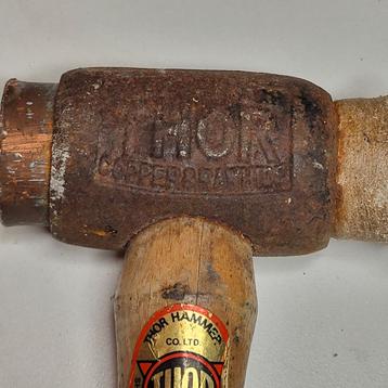 THOR Koperen Hamer - Vintage Gereedschap Size 2 beschikbaar voor biedingen