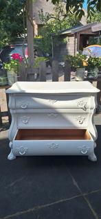 Antiek wit geverfd buikkastje, Tuin en Terras, Buitenkeukens, Ophalen, Gas