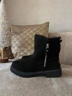 Nieuwe gevoerde enkellaarzen mt 39, Zwart, Lage of Enkellaarzen, Nieuw, Ophalen of Verzenden