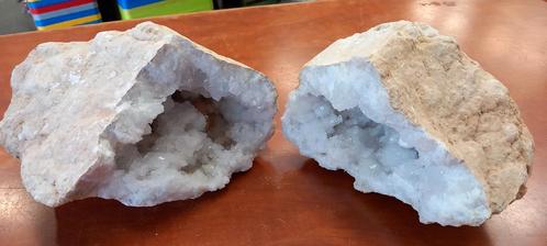 XL Quartz geode bergkristal (4 van 5), Verzamelen, Mineralen en Fossielen, Mineraal, Ophalen of Verzenden