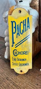 OUD DEURPOSTBORDJE “PACHA”, Verzamelen, Ophalen of Verzenden, Gebruikt