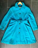 Damsel in a dress wol cashmere jas maat L, Kleding | Dames, Jassen | Winter, Blauw, Maat 42/44 (L), Damsel in a dress, Ophalen of Verzenden