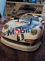 Tamiya Porsche 911 GT1 TA03R-S (zeldzaam), Hobby en Vrije tijd, Modelbouw | Radiografisch | Auto's, Elektro, Gebruikt, Ophalen of Verzenden