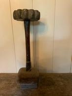 Kandelaar hoffz/ aantikken hoffz statuut/ kandelaar, 25 tot 50 cm, Ophalen of Verzenden, Zo goed als nieuw, Kandelaar