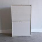 Roldeurkast, Horizontale deur, 120x48x198cm, Wit, RD99, Gebruikt, 100 tot 150 cm, -, -
