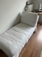 Ektorp Chaise Longue - wit, Huis en Inrichting, Ophalen, Eenpersoons, 75 tot 100 cm, Zo goed als nieuw