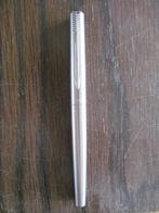 Parker vulpen staal met zwart., Ophalen, Zo goed als nieuw, Vulpen, Parker