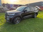 Ford Explorer 3.0 V6 Ecoboost Phev 457pk Aut 2024 Zwart, Auto's, Ford, Automaat, Zwart, 2441 kg, Zwart