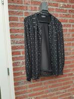 Kerst blouse maat 44, Ophalen, Zo goed als nieuw, Maat 42/44 (L), Zwart
