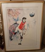 Zeefdruk Rene Brone Jari Litmanen, Antiek en Kunst, Kunst | Litho's en Zeefdrukken, Ophalen of Verzenden