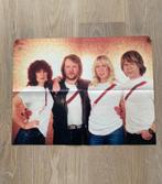 ABBA hitkrant poster 54 x 41 cm, Verzamelen, Gebruikt, Ophalen of Verzenden, Poster, Artwork of Schilderij