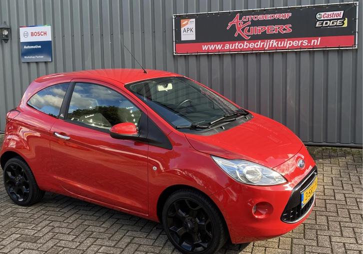 Ford Ka 1.2 Metal limitid edit.start/stop Clima.Lm.velgen.Pd, Auto's, Ford, Bedrijf, Te koop, Ka, ABS, Airbags, Airconditioning