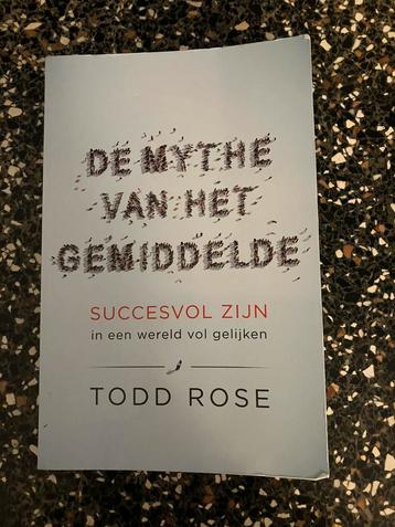 Todd Rose - De mythe van het gemiddelde beschikbaar voor biedingen
