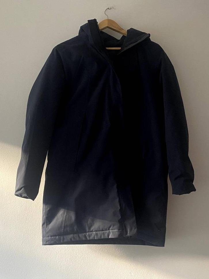 Jack Wolfskin maat L winterjas, Kleding | Dames, Jassen | Winter, Zo goed als nieuw, Maat 42/44 (L), Blauw, Ophalen of Verzenden