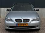 BMW 5-serie Touring 523i Executive AUTOMAAT PANO/NAVI/LEDER/, Achterwielaandrijving, Gebruikt, Zwart, Leder