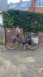 Damesfiets met fietstas, Fietsen en Brommers, Fietsen | Dames | Omafietsen, Ophalen, Gebruikt, 47 tot 50 cm, Versnellingen
