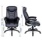 Luxe Design BUROSTOEL, Ophalen, Zo goed als nieuw, Zwart, Eén